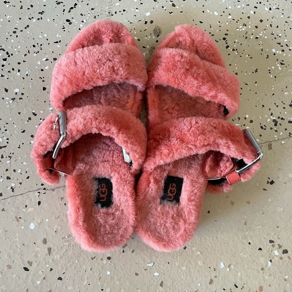Ugg Flamingo Platform Slides - Picture 2 of 4